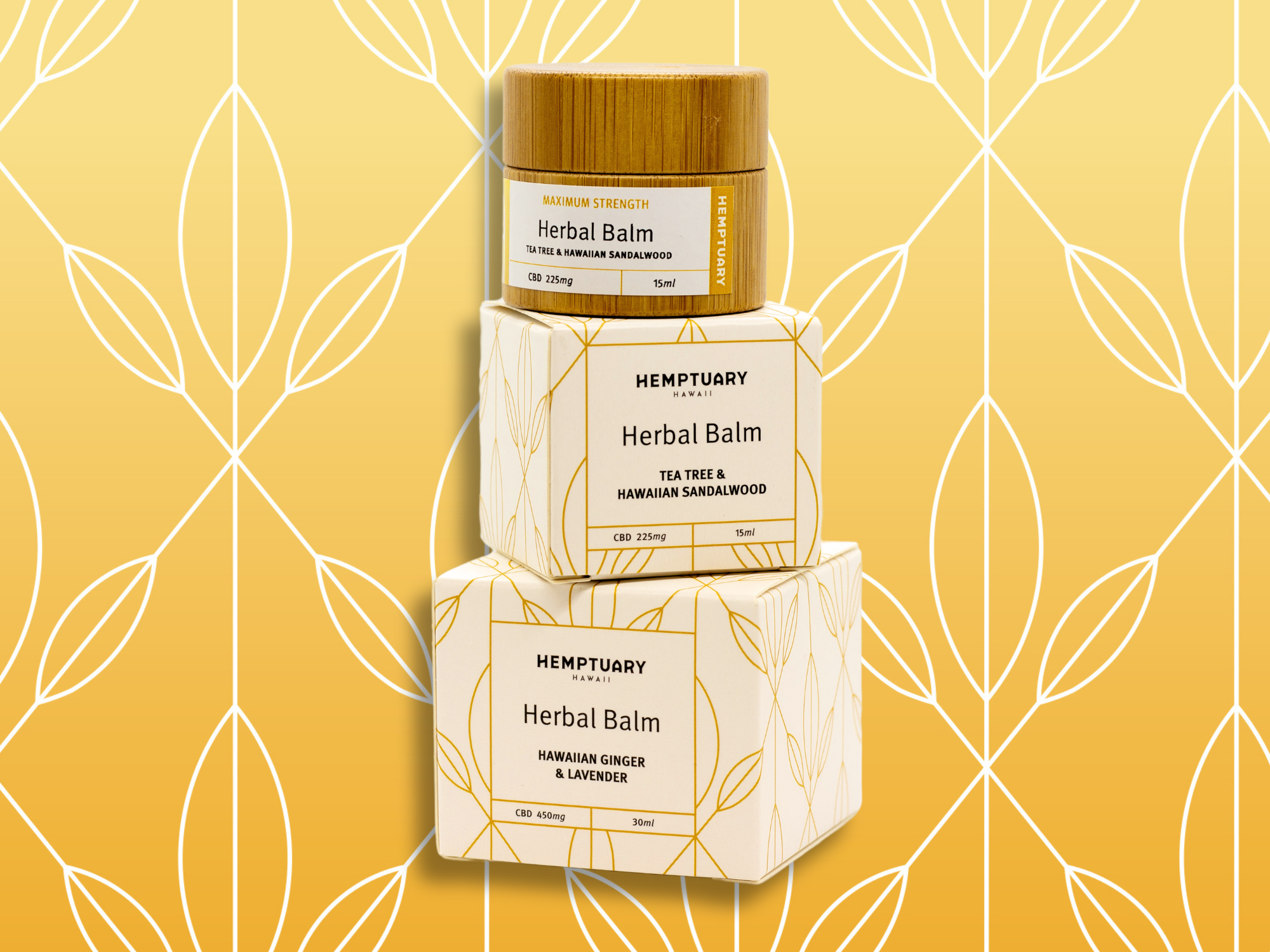 Maximum Strength Herbal Balm 225mg - 450mg | Hemptuary Hawaii